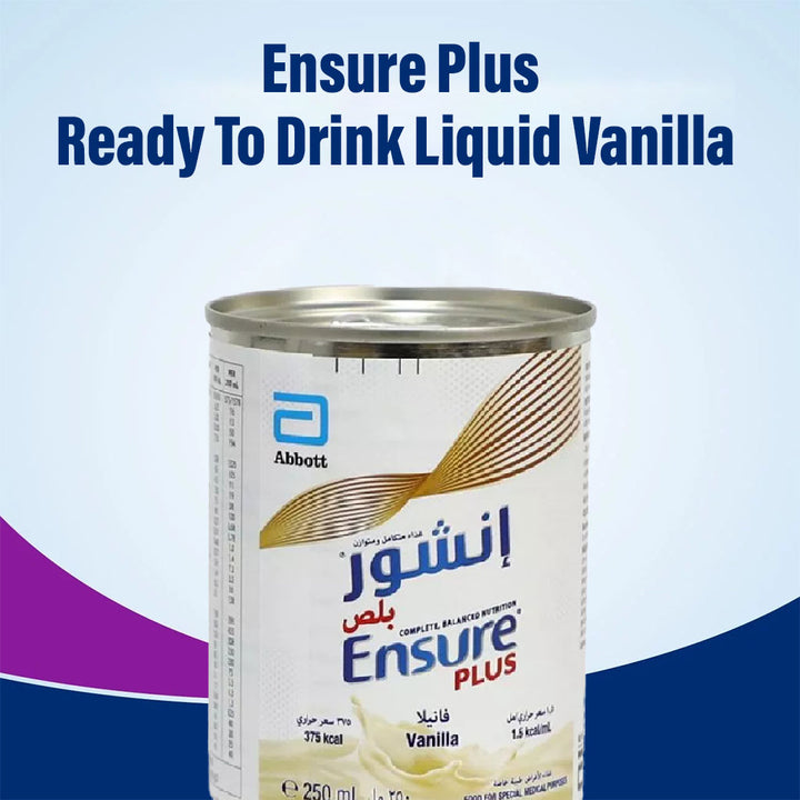 Ensure Plus Ready To Drink Liquid Vanilla 250 mL - Easy Pharmacy LLC
