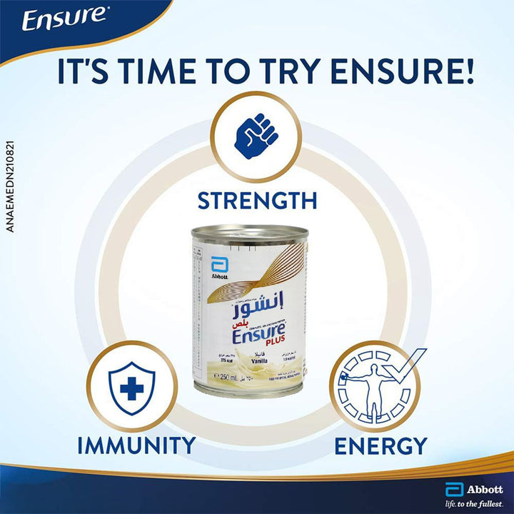 Ensure Plus Ready To Drink Liquid Vanilla 250 mL - Easy Pharmacy LLC