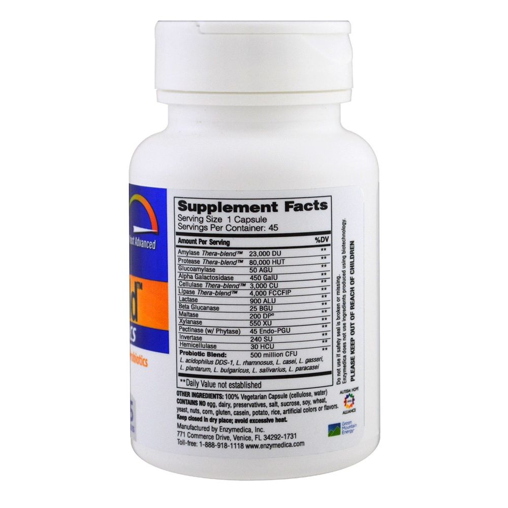 Enzymedica Digest Gold + Probiotics Capsules 45's - Easy Pharmacy LLC