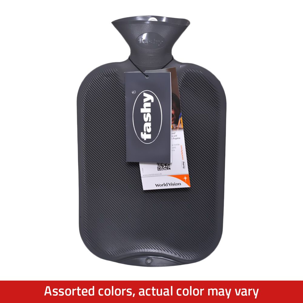 Fashy Hot Water Bag Single Ribbed Trendy Colors 2.0 L - Easy Pharmacy LLC