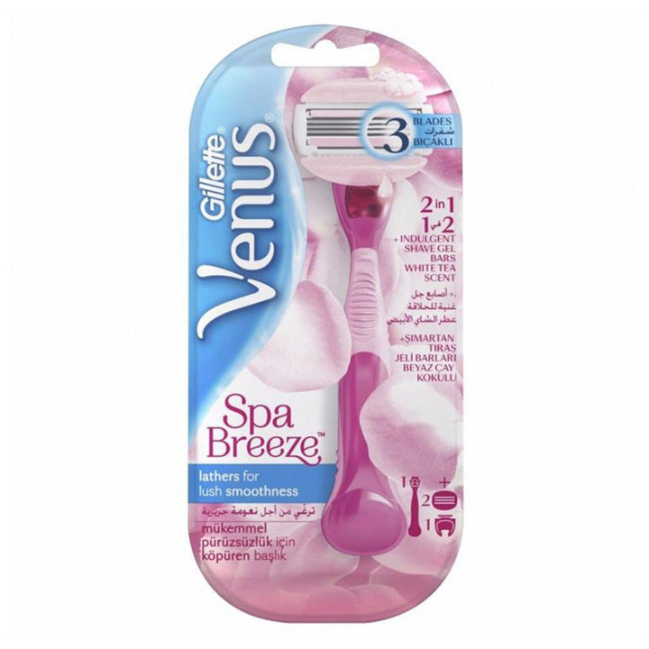 Gillette Venus Spa Breeze Women's Razor, Pack of 1's - Easy Pharmacy LLC