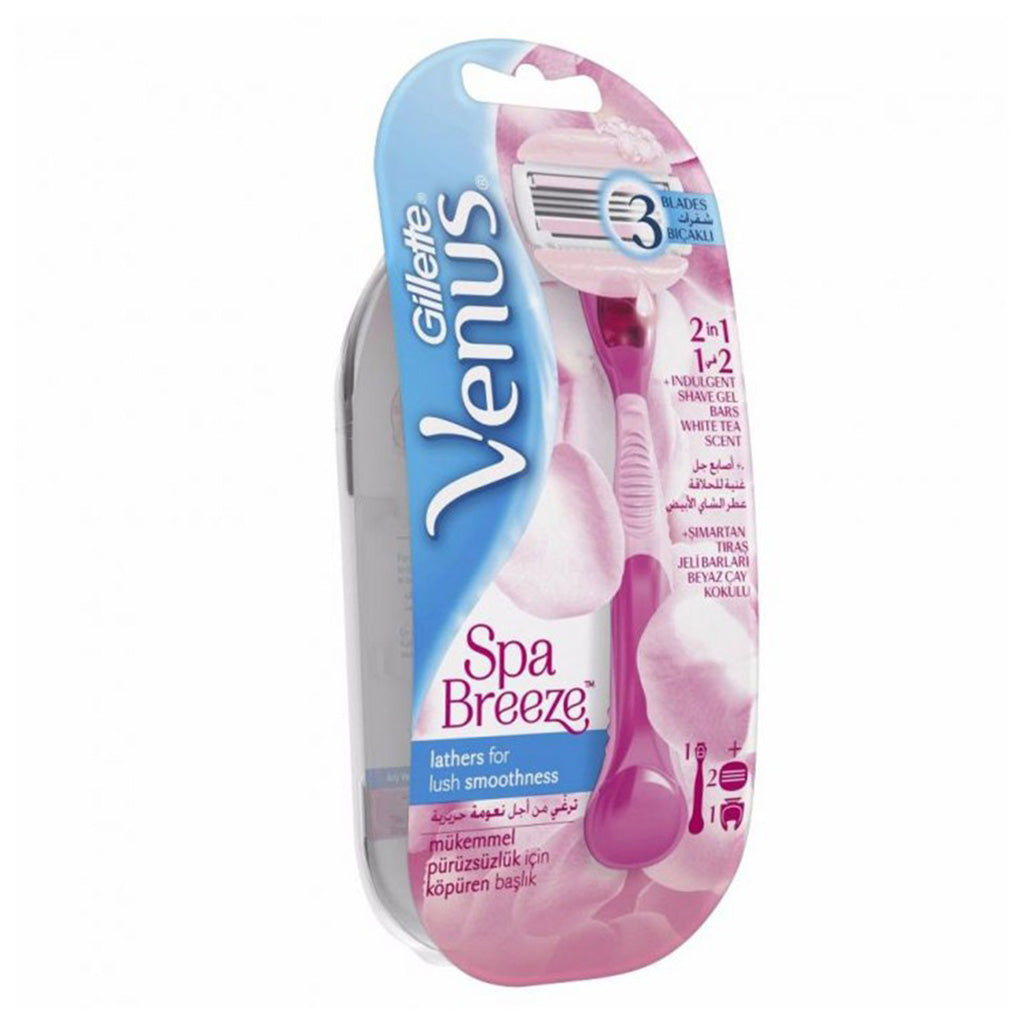 Gillette Venus Spa Breeze Women's Razor, Pack of 1's - Easy Pharmacy LLC
