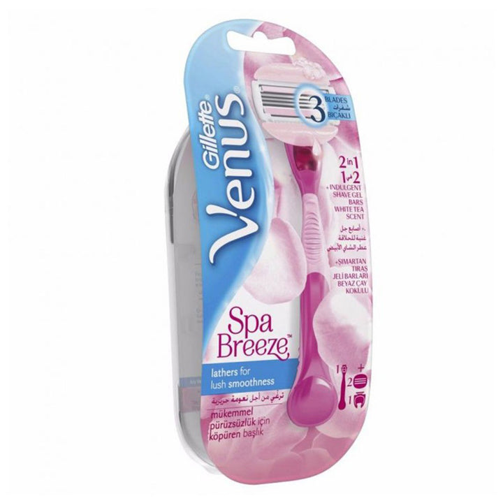Gillette Venus Spa Breeze Women's Razor, Pack of 1's - Easy Pharmacy LLC