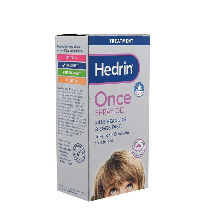 Hedrin Once Spray Gel 60 mL - Easy Pharmacy LLC