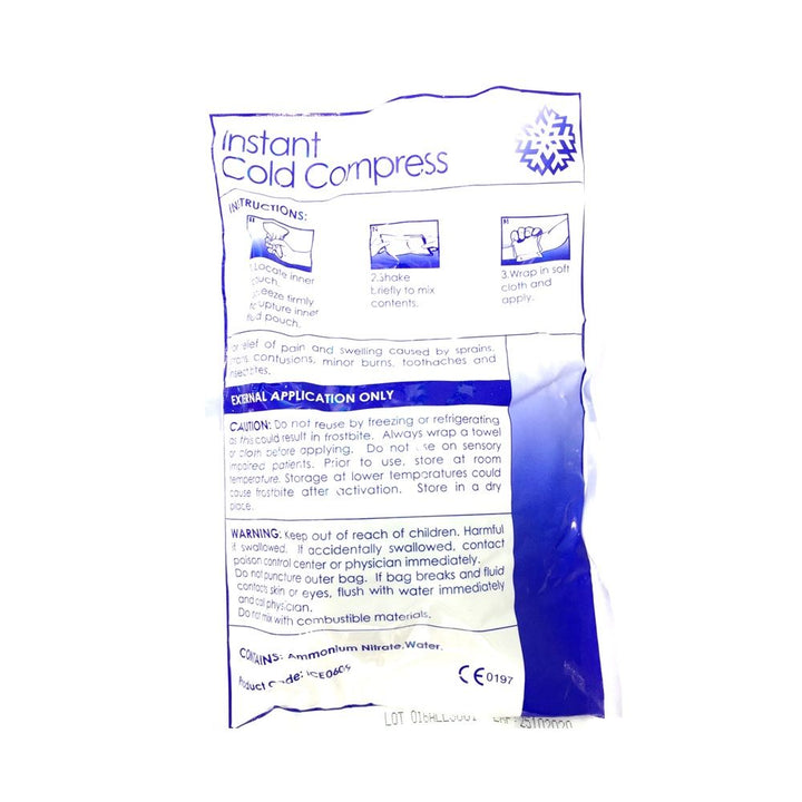 Instant Cold Compress Pack 15.3 cm x 22.9 cm - Easy Pharmacy LLC