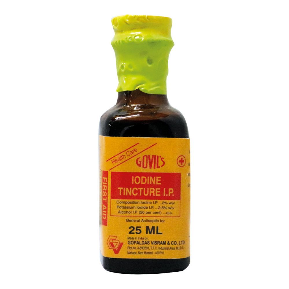 Govil's Antiseptic Iodine Tincture 25ml - Easy Pharmacy LLC