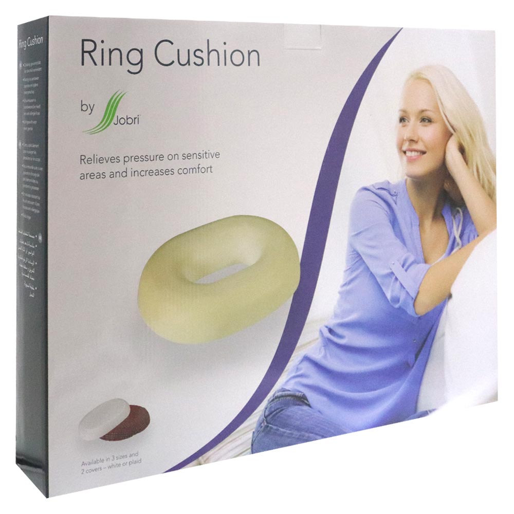 Jobri Ring Cushion 18 inch Plaid - Easy Pharmacy LLC