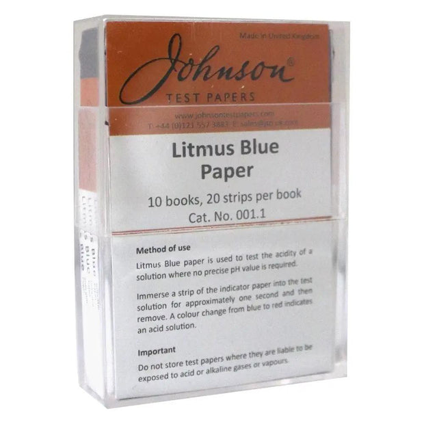 Johnson Blue Litmus Test Paper