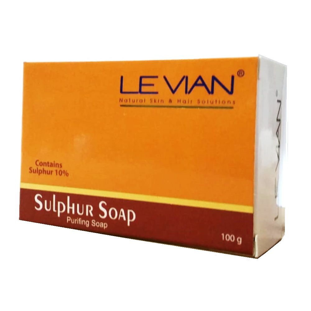 Levian Sulphur Soap 100 g - Easy Pharmacy LLC