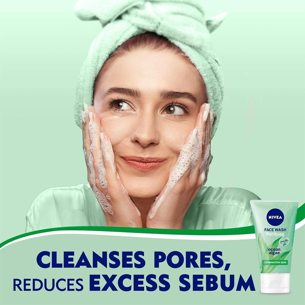 Nivea Purifying Face Wash 150 mL - Easy Pharmacy LLC