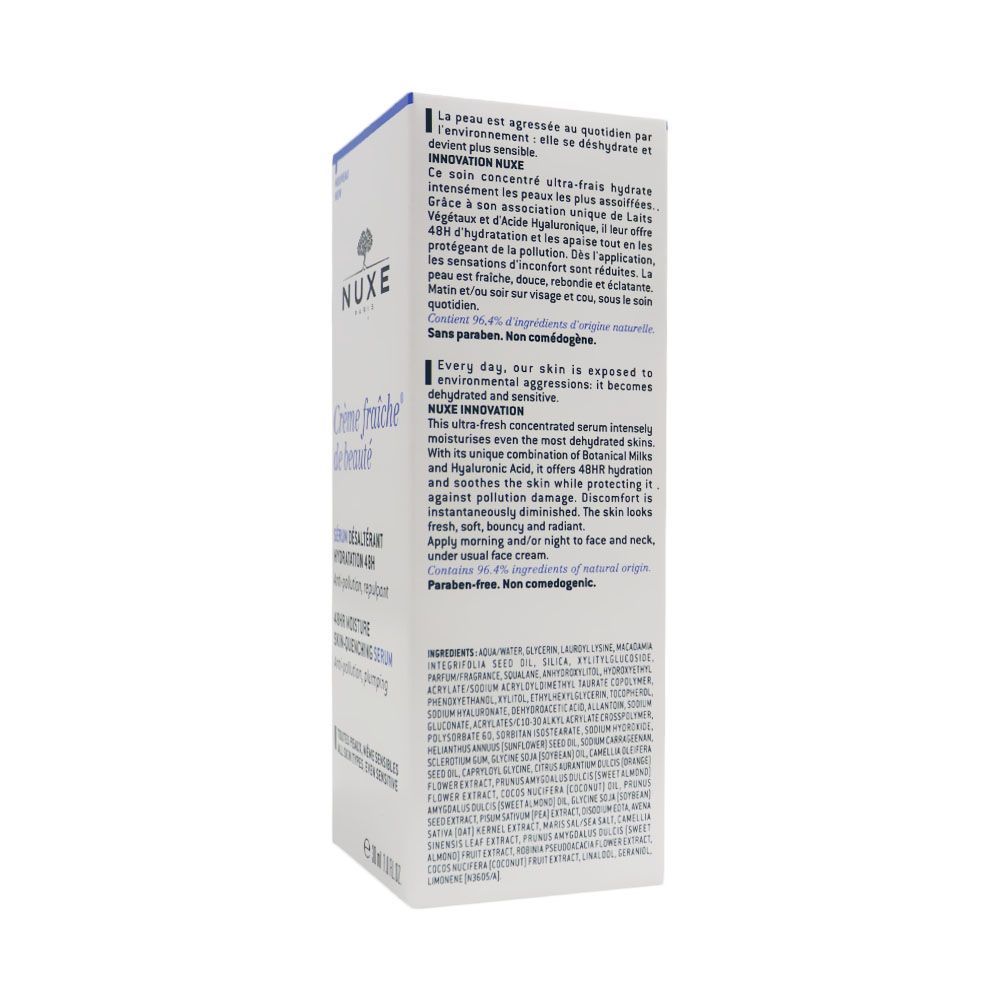 Nuxe Crème Fraîche® de Beauté 48-Hour Skin Quenching Serum 30 mL - Easy Pharmacy LLC