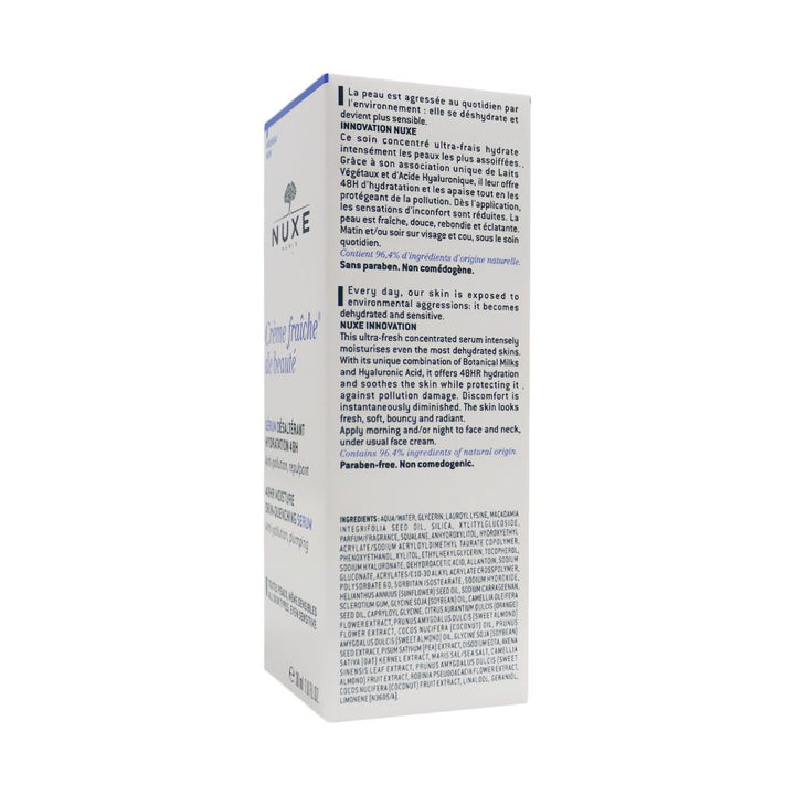 Nuxe Crème Fraîche® de Beauté 48-Hour Skin Quenching Serum 30 mL - Easy Pharmacy LLC