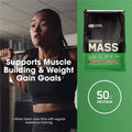 Optimum Nutrition Serious Mass Powder Strawberry 12lb