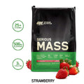 Optimum Nutrition Serious Mass Powder Strawberry 12lb