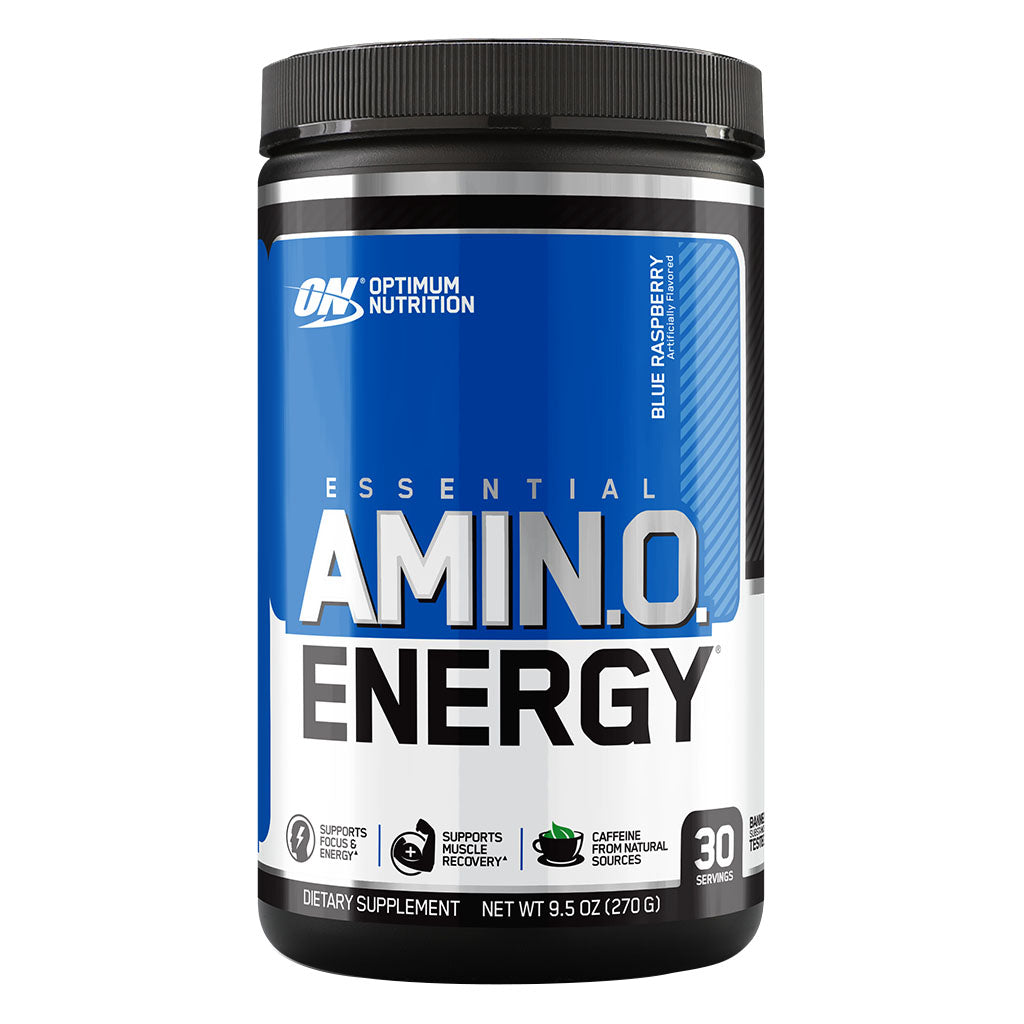Optimum Nutrition Essential Amino Energy Blue Raspberry Flavour 30 Servings - Easy Pharmacy LLC