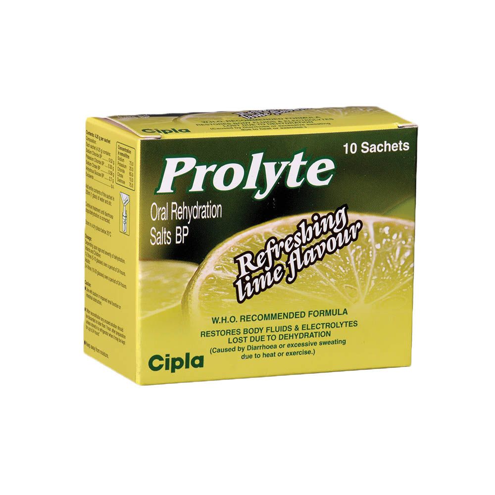 Prolyte Lime Sachets 4.2 g 10's - Easy Pharmacy LLC