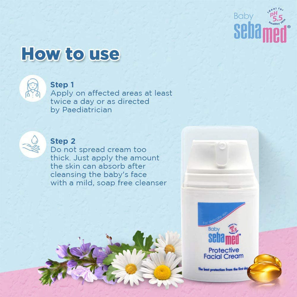 Sebamed Baby Protective Facial Cream 50 mL - Easy Pharmacy LLC