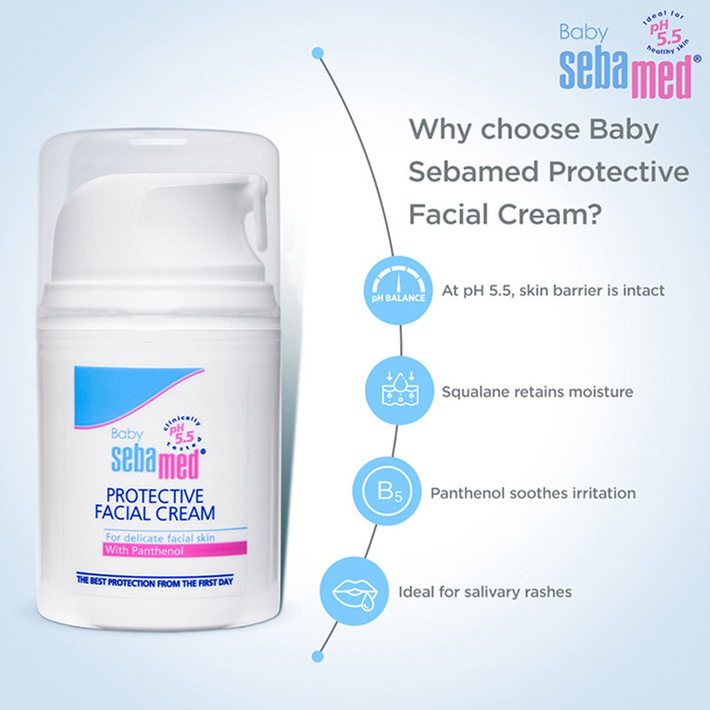 Sebamed Baby Protective Facial Cream 50 mL - Easy Pharmacy LLC
