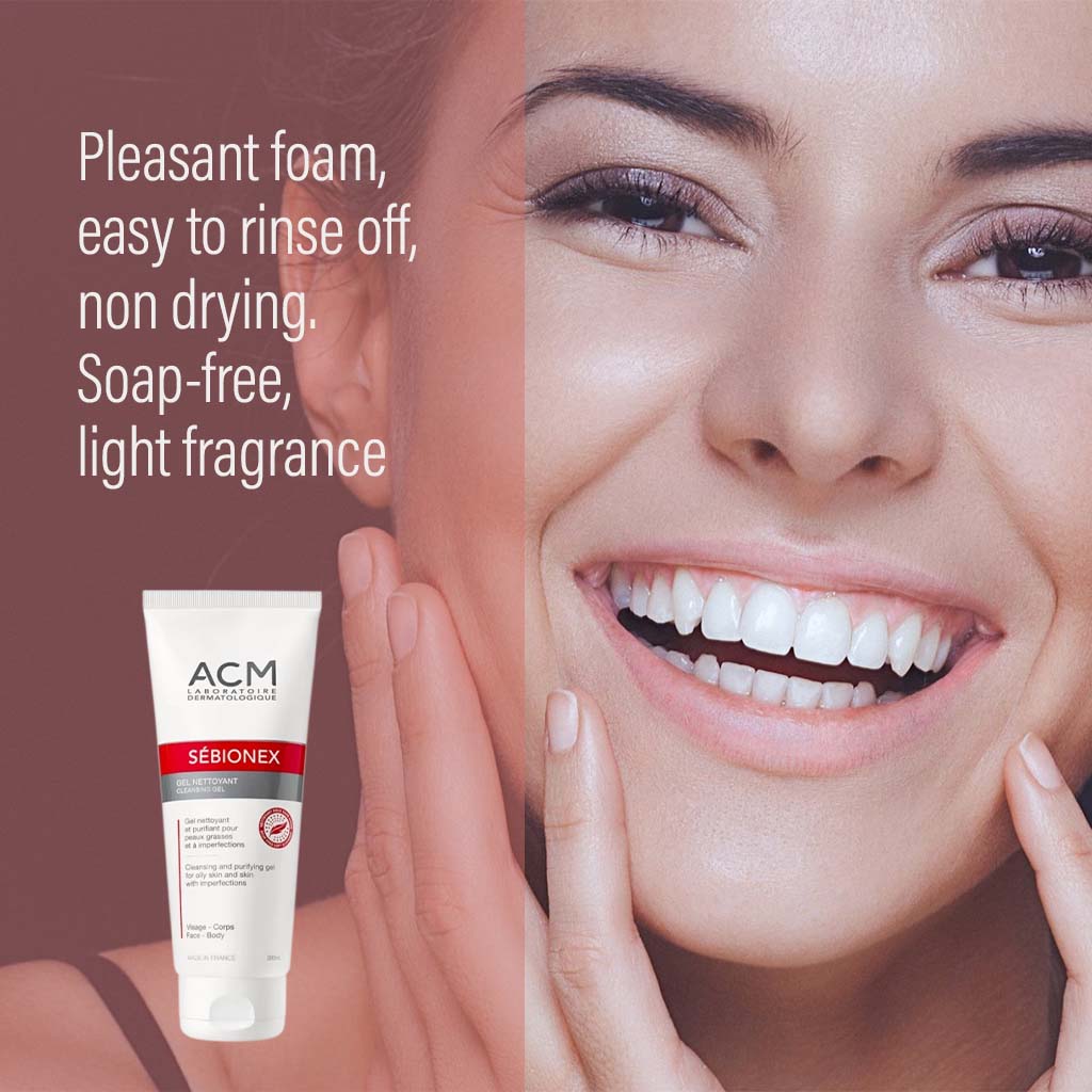 ACM Sebionex Cleansing Gel For Oily And Acne-Prone Skin 200ml - Easy Pharmacy LLC