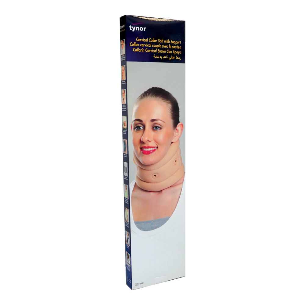 Tynor Cervical Collar Soft With Support Small B-02 - Easy Pharmacy LLC
