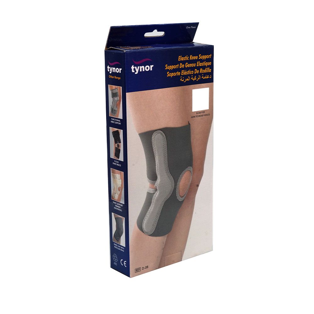 Tynor Elastic Knee Support Large D-08 - Easy Pharmacy LLC