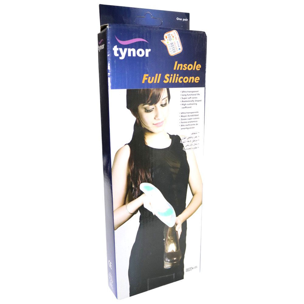 Tynor Full Silicon Insole K01 Medium - Easy Pharmacy LLC