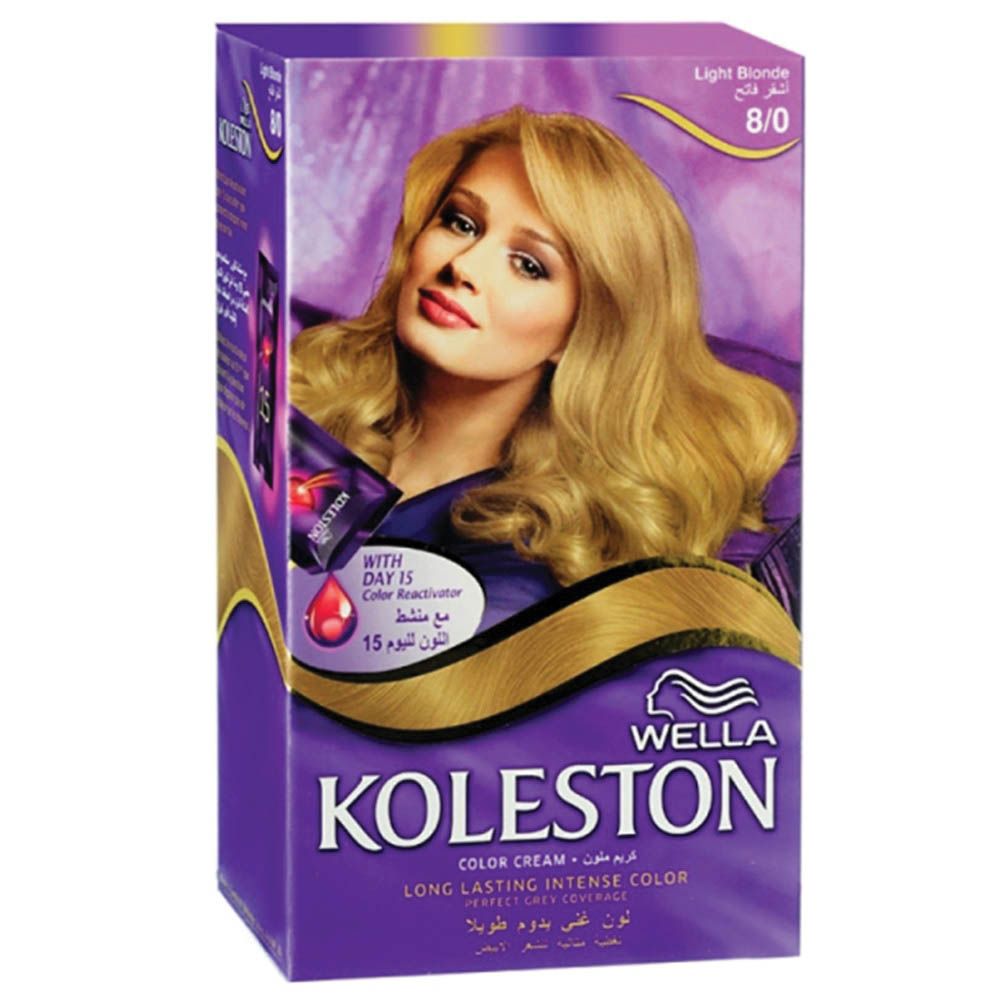 Wella Koleston Color Cream Light Blonde 8/0 - Easy Pharmacy LLC