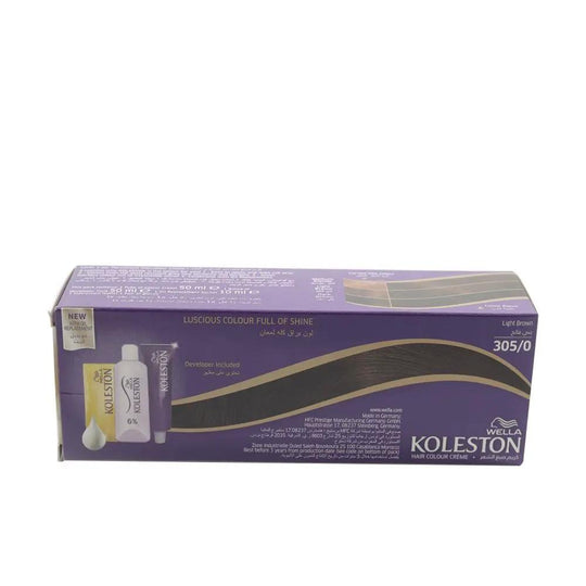 Wella Koleston Hair Color Cream Light Brown 305/0