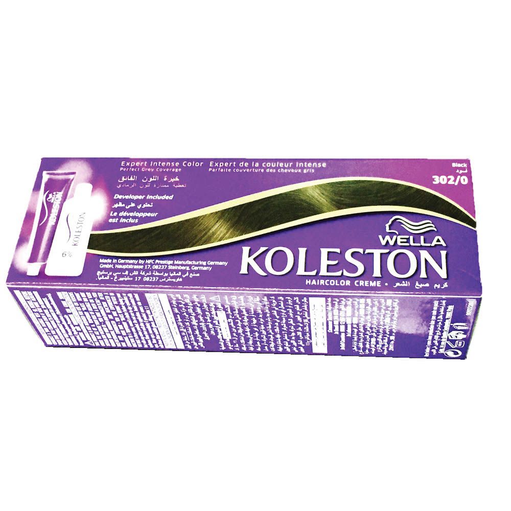 Wella Koleston Hair Color Cream Black 302/0 - Easy Pharmacy LLC