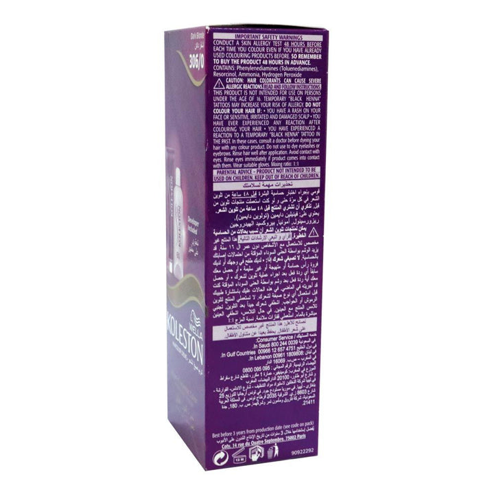 Wella Koleston Hair Color Cream Dark Blonde 306/0 - Easy Pharmacy LLC