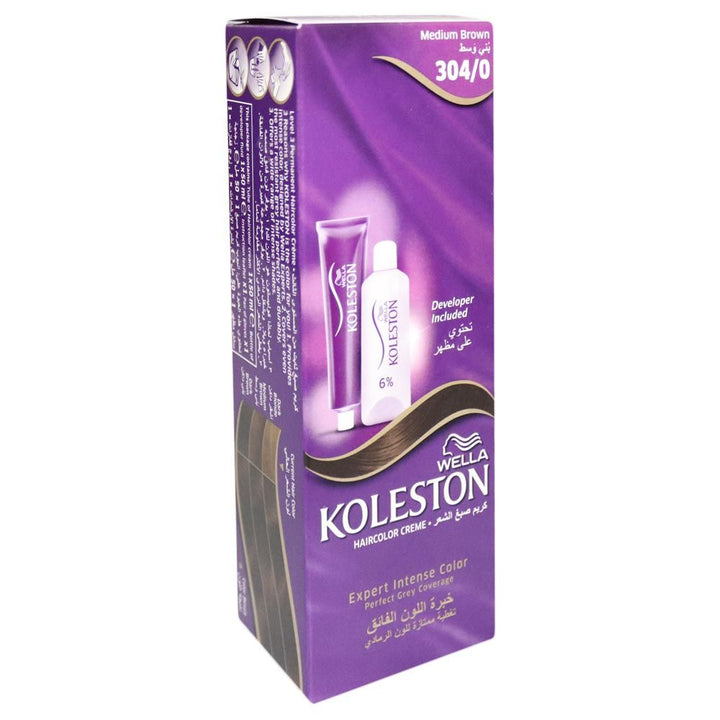 Wella Koleston Hair Color Cream Medium Brown 304/0 - Easy Pharmacy LLC