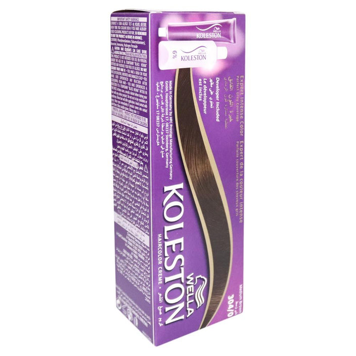 Wella Koleston Hair Color Cream Medium Brown 304/0 - Easy Pharmacy LLC