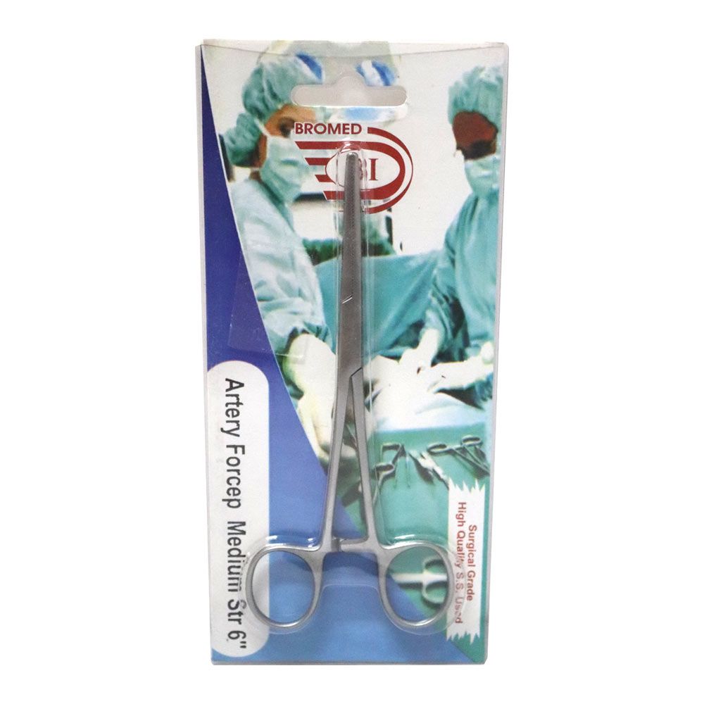 Bromed Artery Forceps Medium Straight - Easy Pharmacy LLC