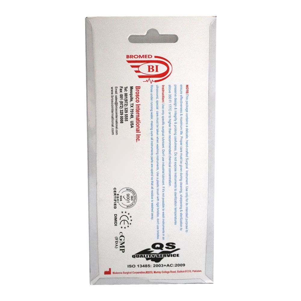 Bromed Artery Forceps Medium Straight - Easy Pharmacy LLC