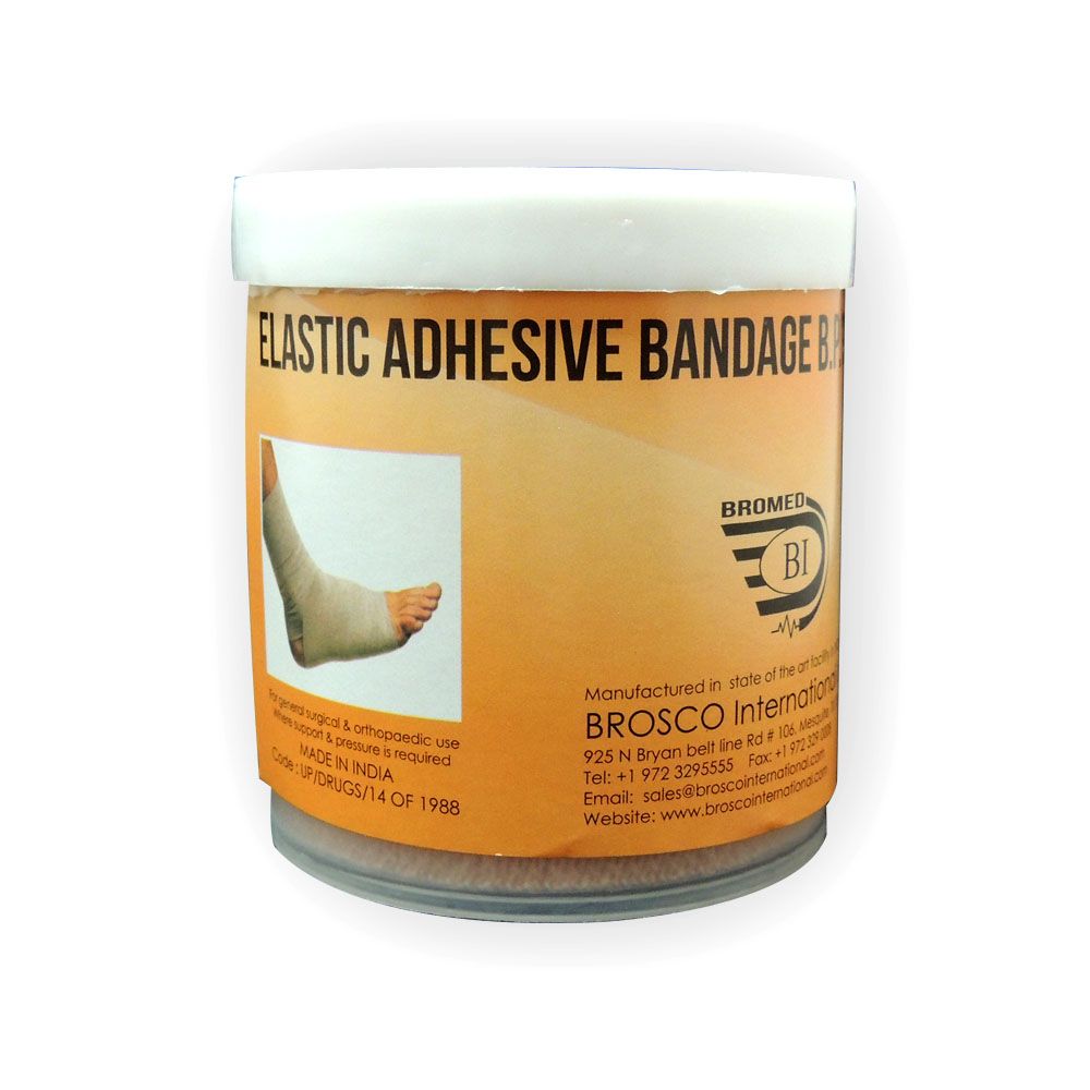 Bromed Elastic Adhesive Bandage 7.5cm x 4.5m - Easy Pharmacy LLC