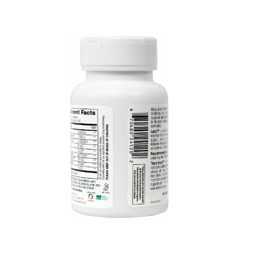 Enzymedica Lacto Capsules 30's - Easy Pharmacy LLC