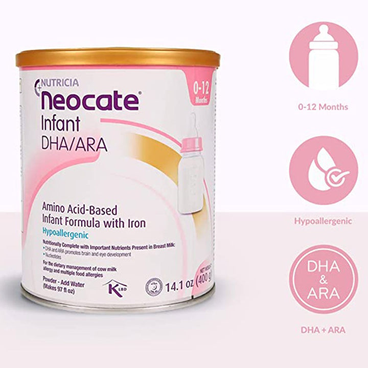 Nutricia Neocate Amino Acid Based Infant Milk Formula For 0 To 12 Months 400g - Easy Pharmacy LLC