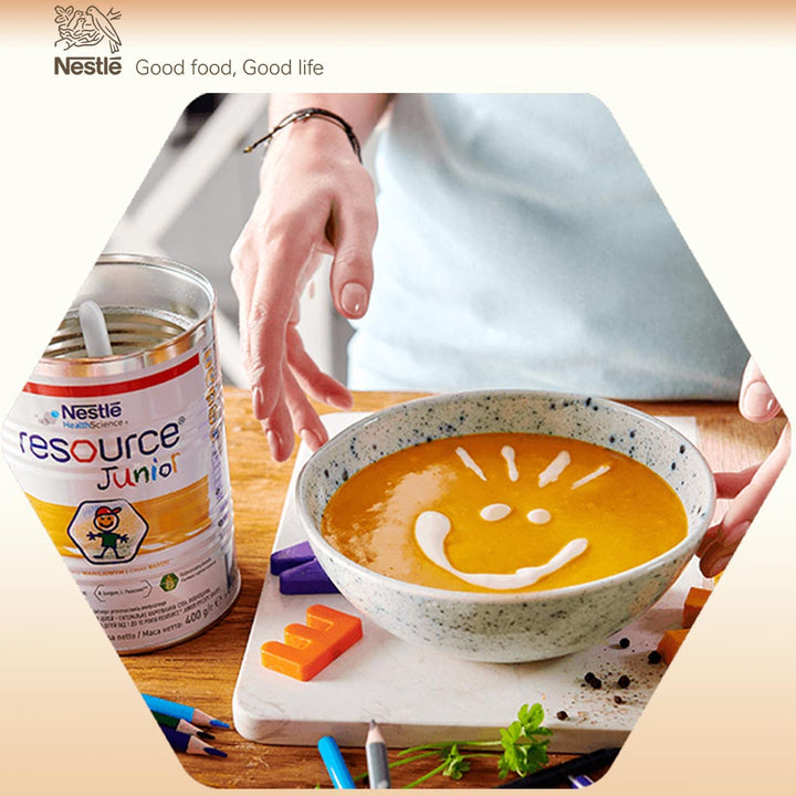 Nestle Resource Junior Growing Up Children's Milk Formula For 1 To 10 Years Vanilla Flavour 400g - Easy Pharmacy LLC