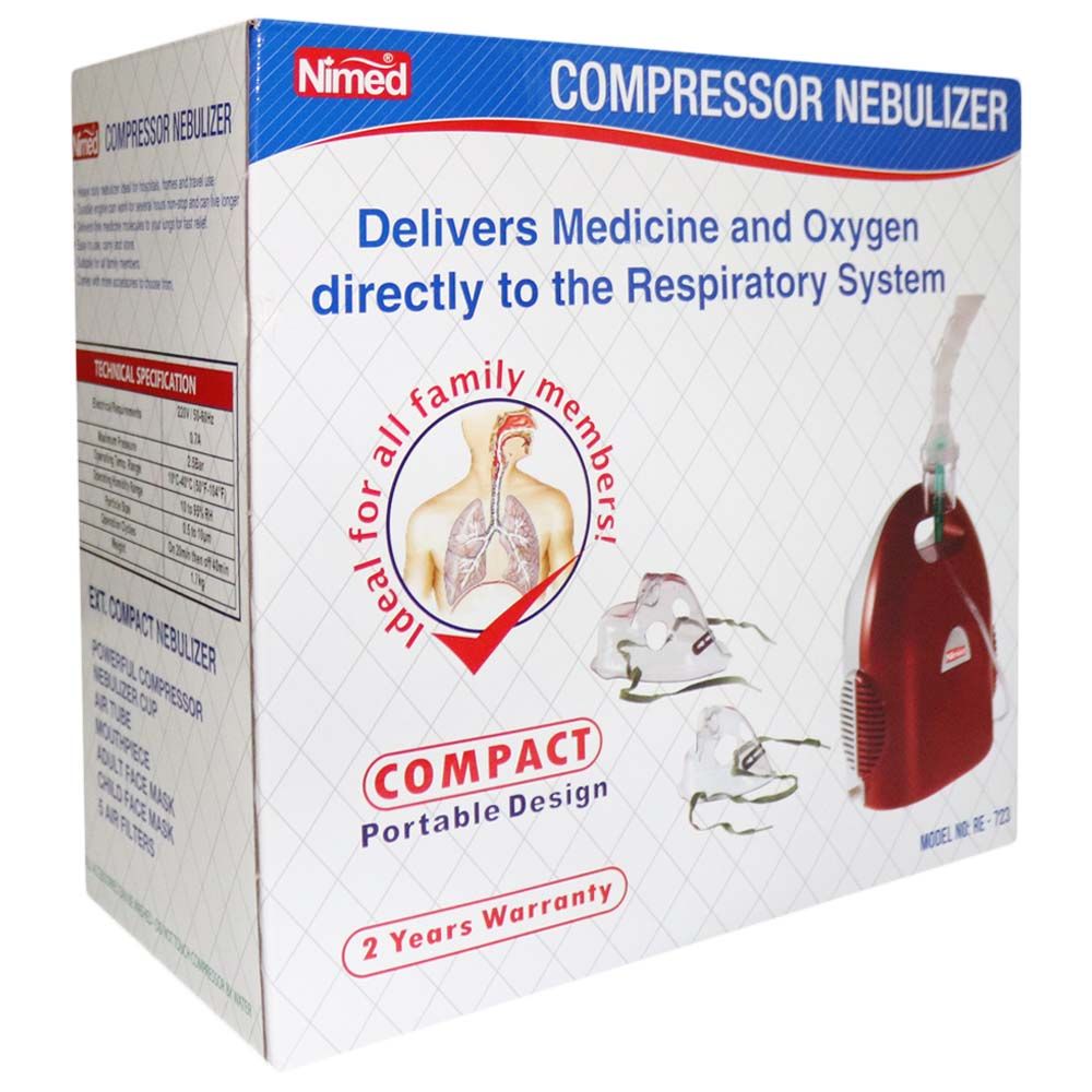 Nimed Compressor Nebulizer RE-723 - Easy Pharmacy LLC