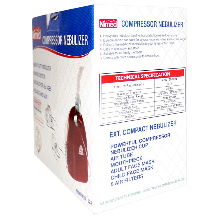 Nimed Compressor Nebulizer RE-723 - Easy Pharmacy LLC