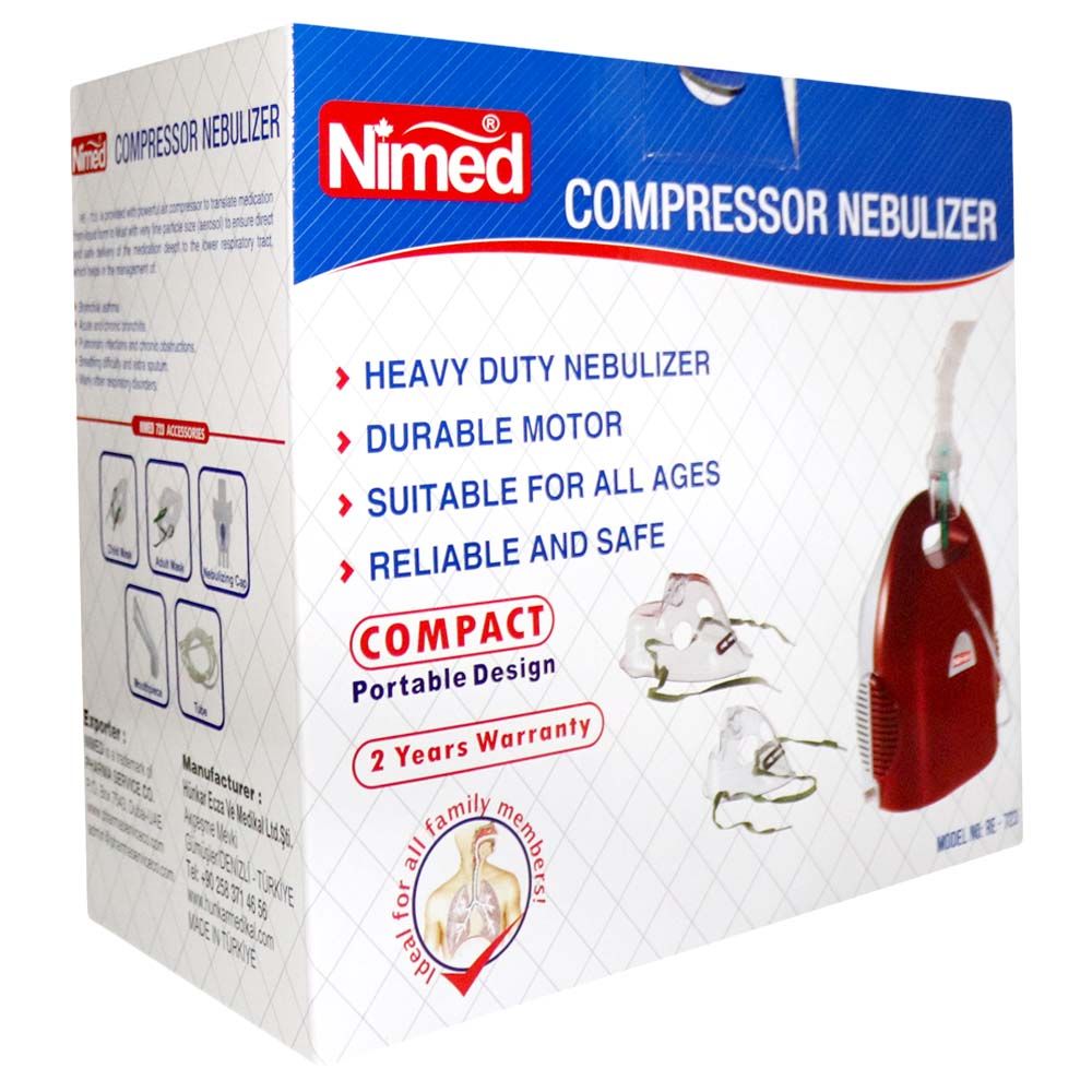 Nimed Compressor Nebulizer RE-723 - Easy Pharmacy LLC