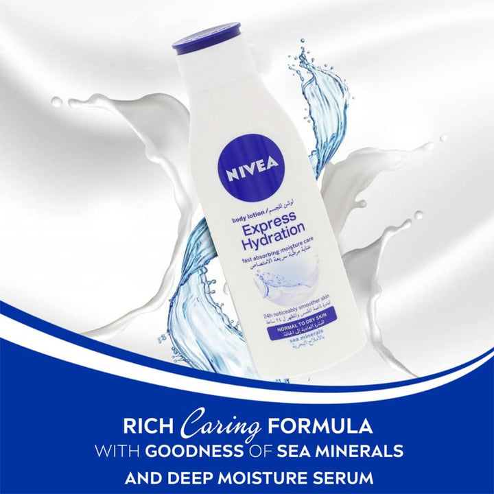 Nivea Express Hydration Body Lotion 400 mL - Easy Pharmacy LLC