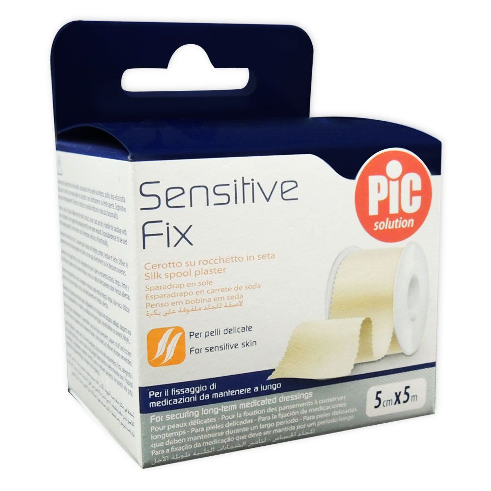 Pic Sensitive Fix Silk Spool Plaster 5 cm x 5 m - Easy Pharmacy LLC