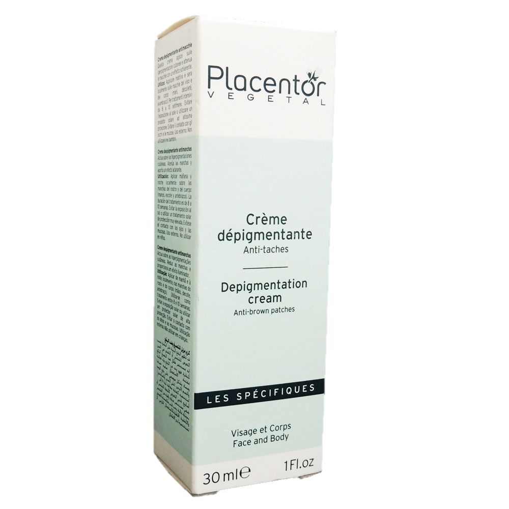 Placentor Vegetal Depigmentation Cream 30 mL - Easy Pharmacy LLC