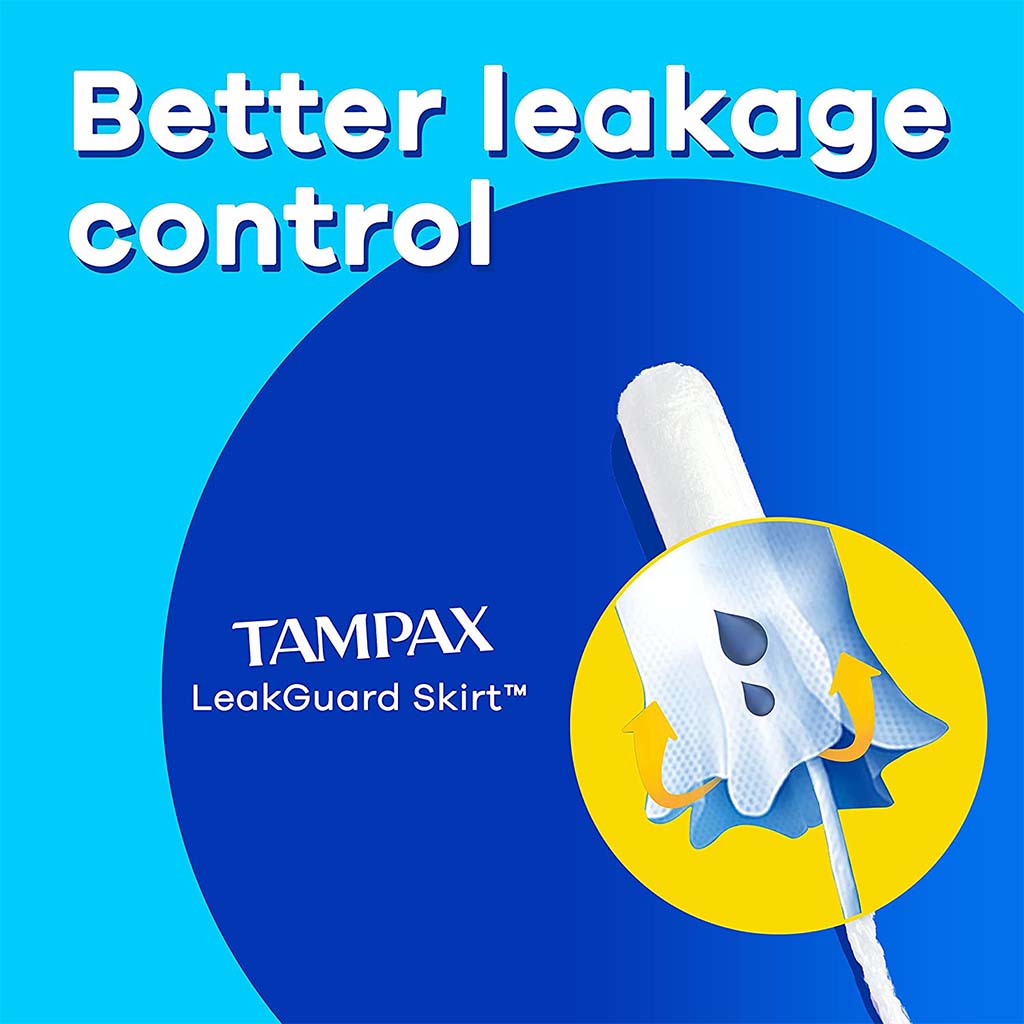 Tampax Super Plus Tampons With Applicator, Pack of 12's - Easy Pharmacy LLC