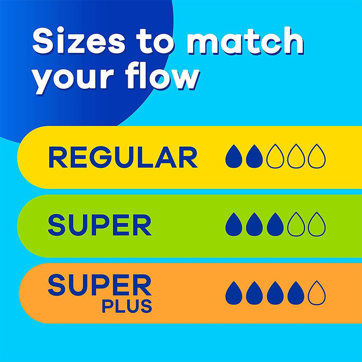 Tampax Super Plus Tampons With Applicator, Pack of 12's - Easy Pharmacy LLC