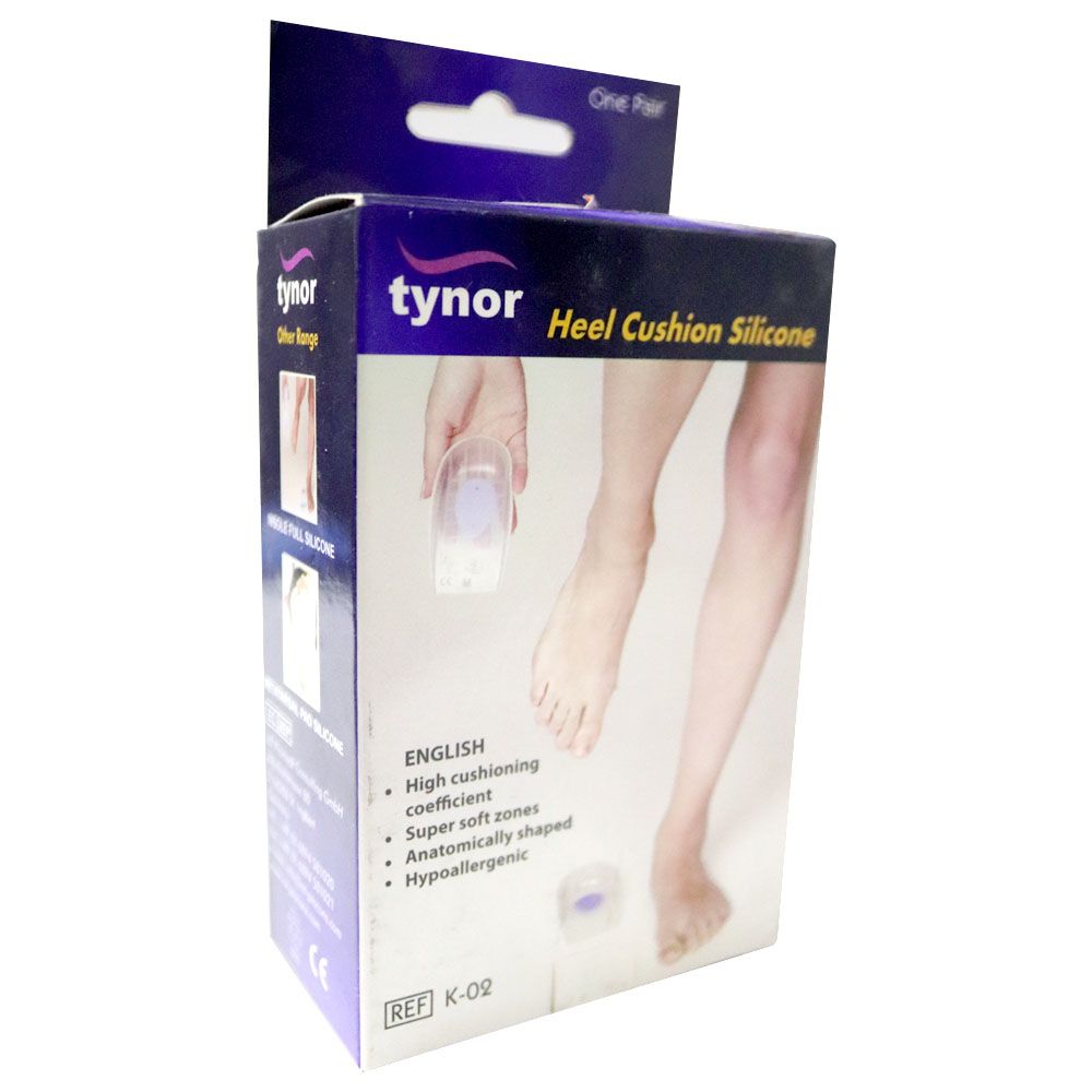 Tynor Heel Cushion Silicone K-02 - Easy Pharmacy LLC