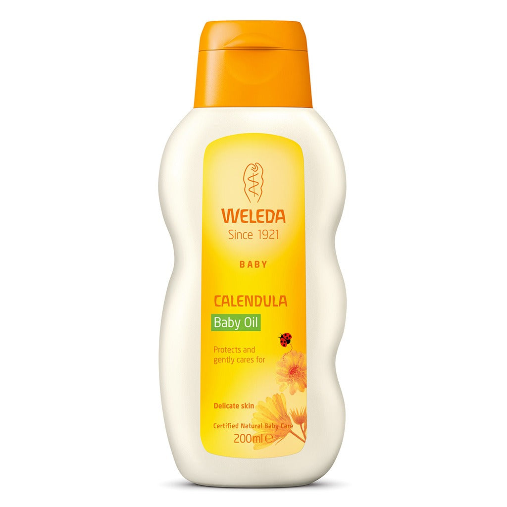 Weleda Baby Calendula Baby Oil For Delicate Skin 200ml - Easy Pharmacy LLC