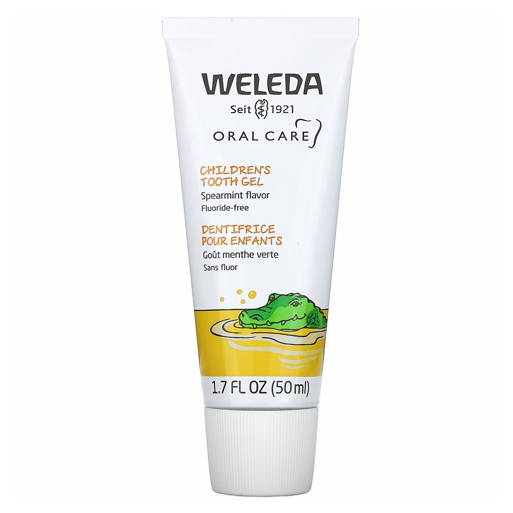 Weleda Oral Care Fluoride-Free Children's Tooth Gel, Spearmint Flavor 50ml - Easy Pharmacy LLC