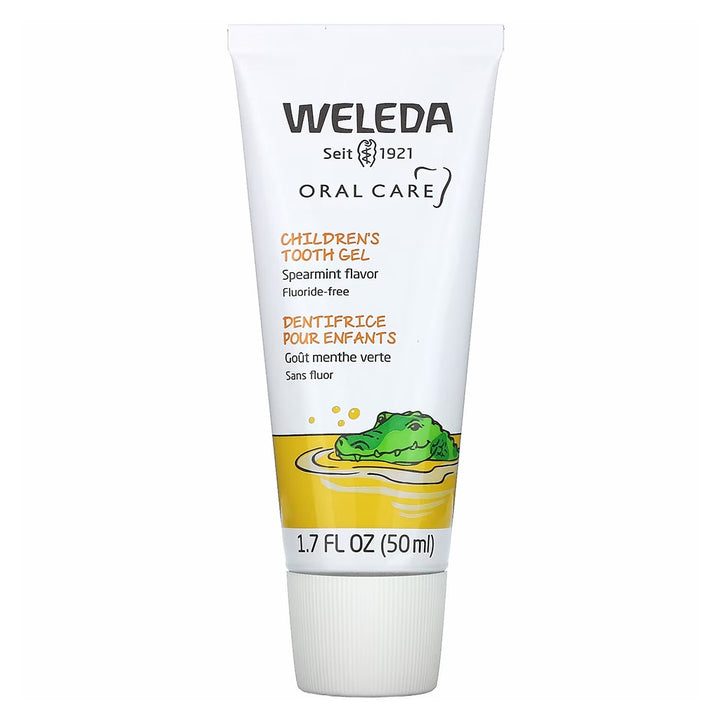 Weleda Oral Care Fluoride-Free Children's Tooth Gel, Spearmint Flavor 50ml - Easy Pharmacy LLC